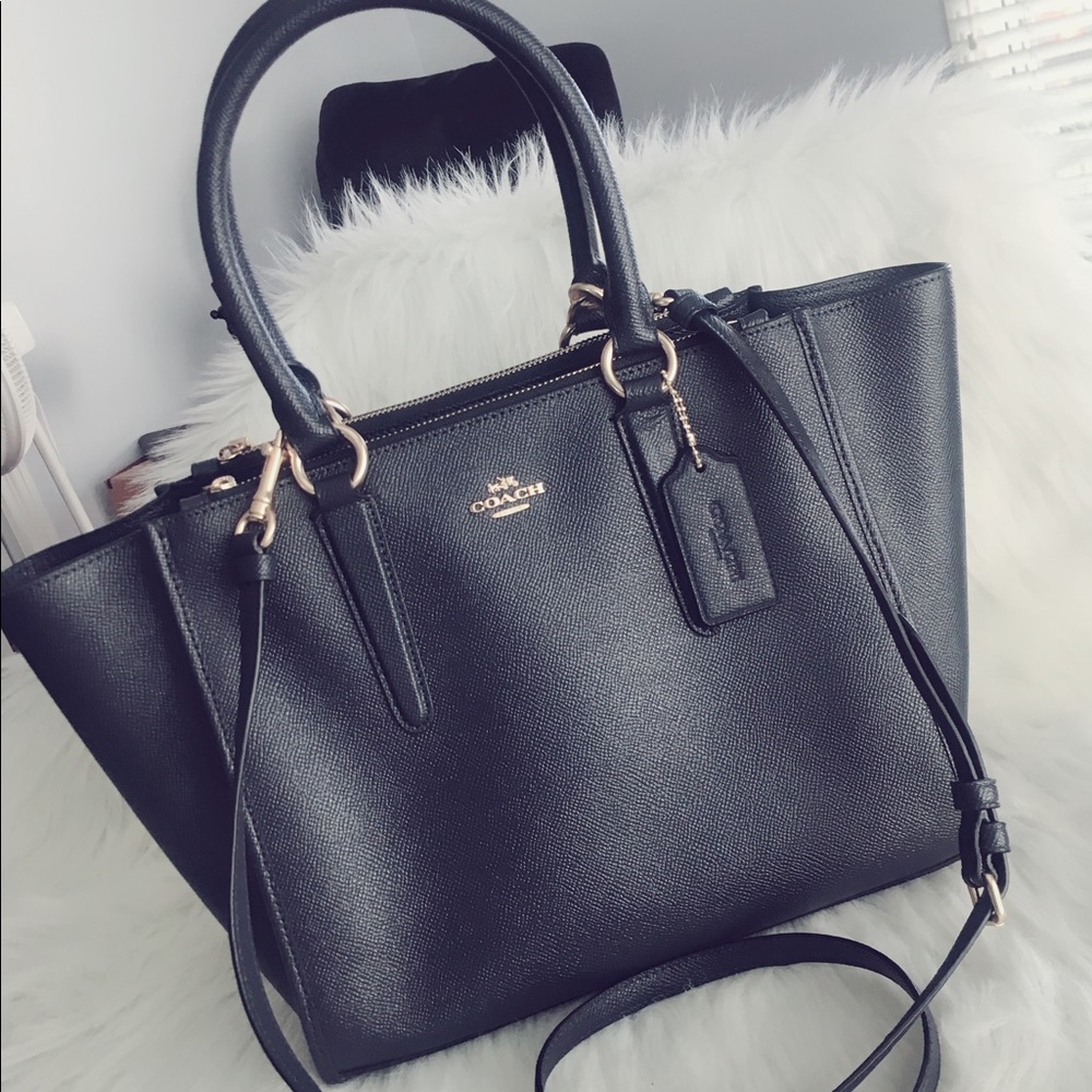 【Sold】Coach crosby in midnight color